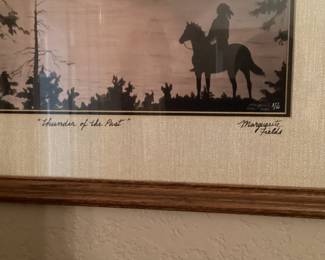 Signed and numbered artwork
