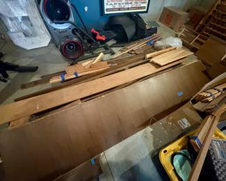 The homeowner purchased a wine cellar from a restaurant in Centerville. The entire cellar is ready to be assembled in your home! Includes panels and doors in addition to wine racks. 