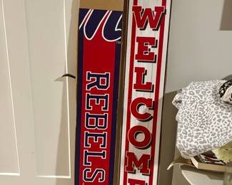 Ole Miss signs. 