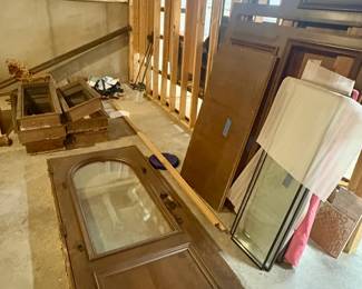 The homeowner purchased a wine cellar from a restaurant in Centerville. The entire cellar is ready to be assembled in your home! Includes panels and doors in addition to wine racks. 