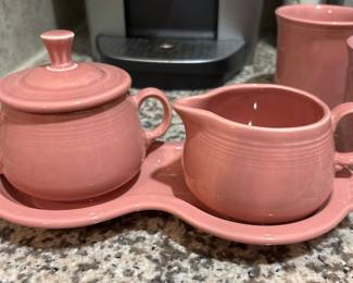 Fiesta Cream & Sugar Bowl Set