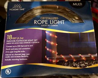 Holiday Time Rope Lights