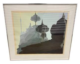 9 JerrySchurrOlympia1980SignedPrintFramed
