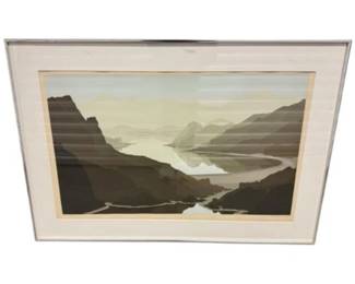 16 1979JerrySchurrPadresBaySignedPrintFramed