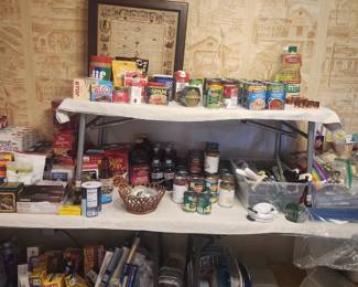 pantry and kitchen essentials