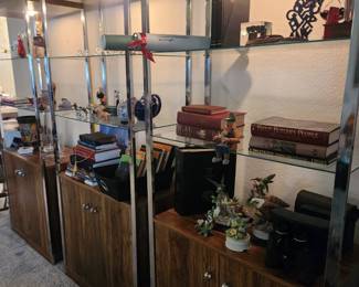Vintage bookshelves