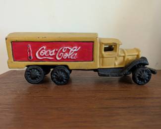 Cast Iron Coca Cola Delivery Truck