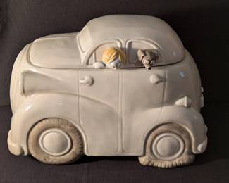 Fitz and Floyd Flat Tire cookie Jar