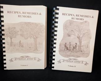 Cades Cove Recipes, Remedies & Rumors vol I & II cookbooks