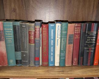 Vintage science books
