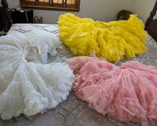 Vintage Square Dance Crinolines