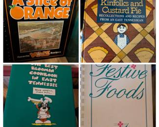 Lot of four Tennessee cookbooks