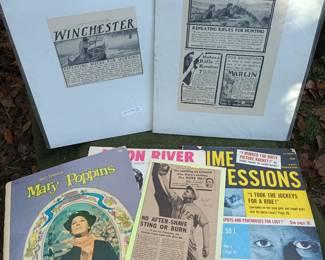 Winchester Ads, Mary Poppins, etc