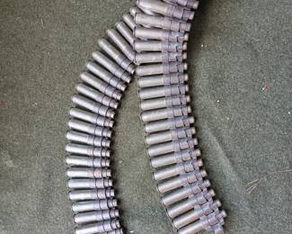 Brass Shell Casing Bandolier