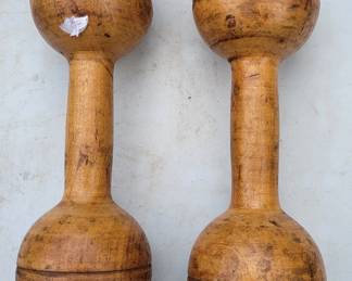 Wood Dumbells