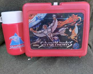 Silverhawks Lunchbox with Thermos