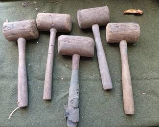 Wooden Primitive Mallets