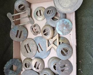 Brass Rosettes