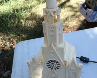 Plastic Christmas Church Light