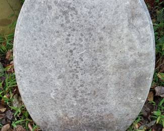 Marble Oval Top