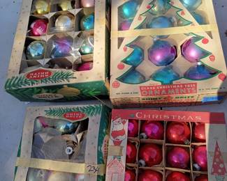 Shiny Brite and Other Christmas Ornaments