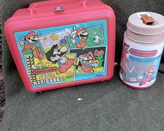 Super Mario Bros Lunchbox with Thermos