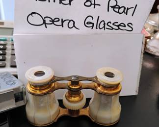 Tiffany and company mother of pearl Paris opera glasses