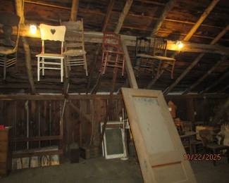 more older chairs, doors, window