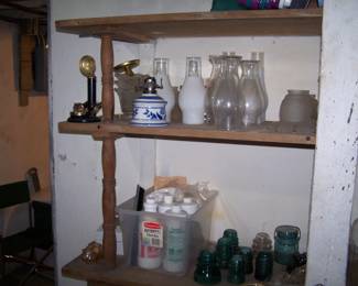 LAMP CHIMNEYS & INSULATORS