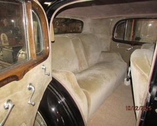 Back seat of Buick