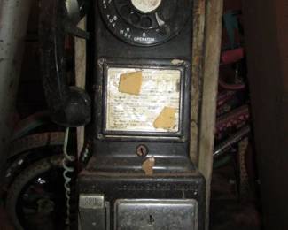 Antique wall phone