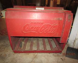 1940's or 50's Coca Cola storefront cooler