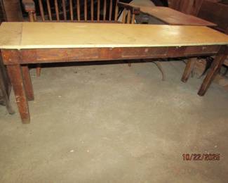 Childrens school desk with chairs (there are two of these)