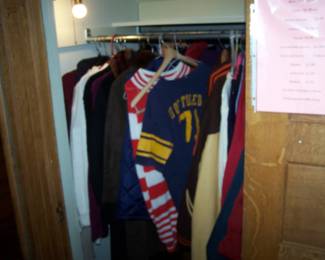 ONE OF THE CLOSETS
