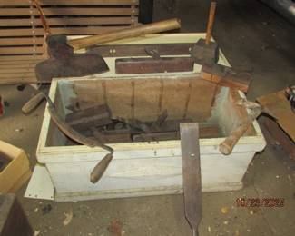 some contents of tool chest