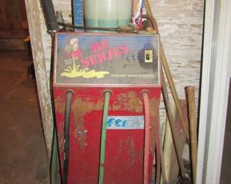 Antifreeze drain and fill system