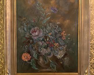 Betty Pat Webb
Floral
oil on canvas board