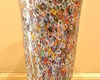 Gambaro & Poggi millefiori vase