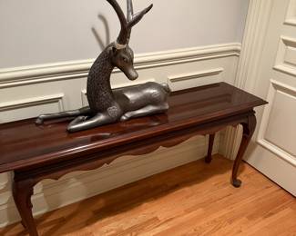 Mahogany Console