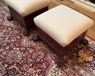Pair of Ottomans by Century Furniture