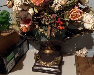 Large Bronze Tazza Bowl by Maitland Smith