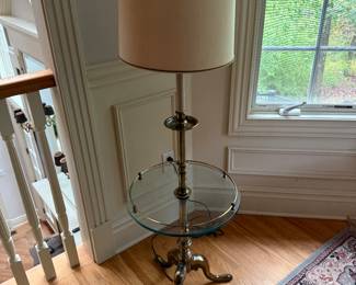 Brass Floor Lamp by Stiffel
