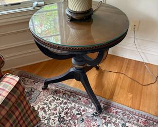 Round Side Table by Lillian August