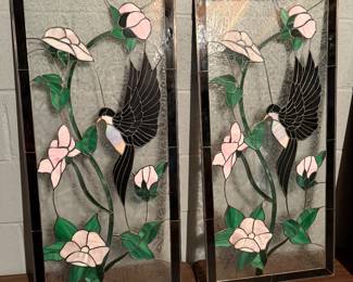 Pair of Stained Glass
