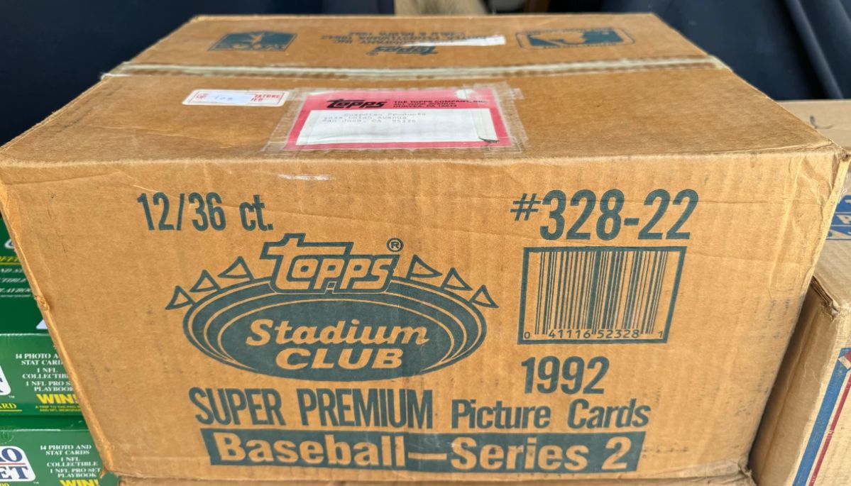 1992 Stadium Club Baseball Super Premium Case Series 2 (12 boxes)