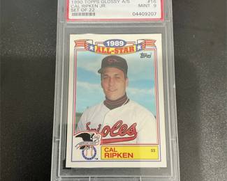 1990 Tiopps Glossy A/S #16 Cal Ripken Jr PSA 9