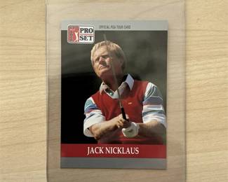 1990 Pro Set #93 Jack Nicklaus