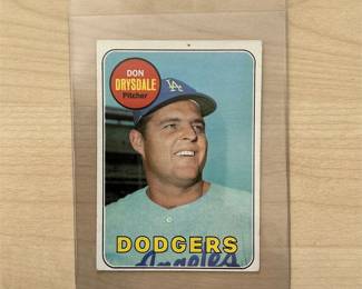 1969 Topps #400 Don Drysdale