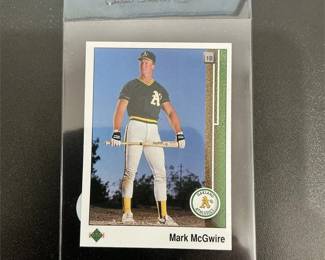 1989 Upper Deck #300 Mark McGwire