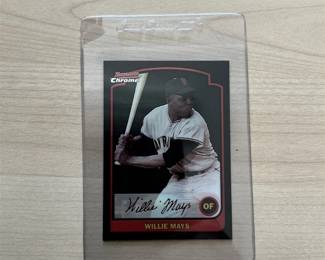 2003 Bowman Chrome Willie Mays Refractor